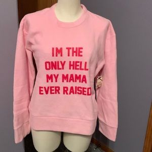 Daydream Nation Fleece Cropped Graphic Sweatshirt, size XS